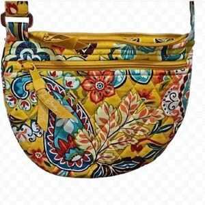 Vera Bradley Lizzy Provencal Hipster Bohemian crossbody bag.